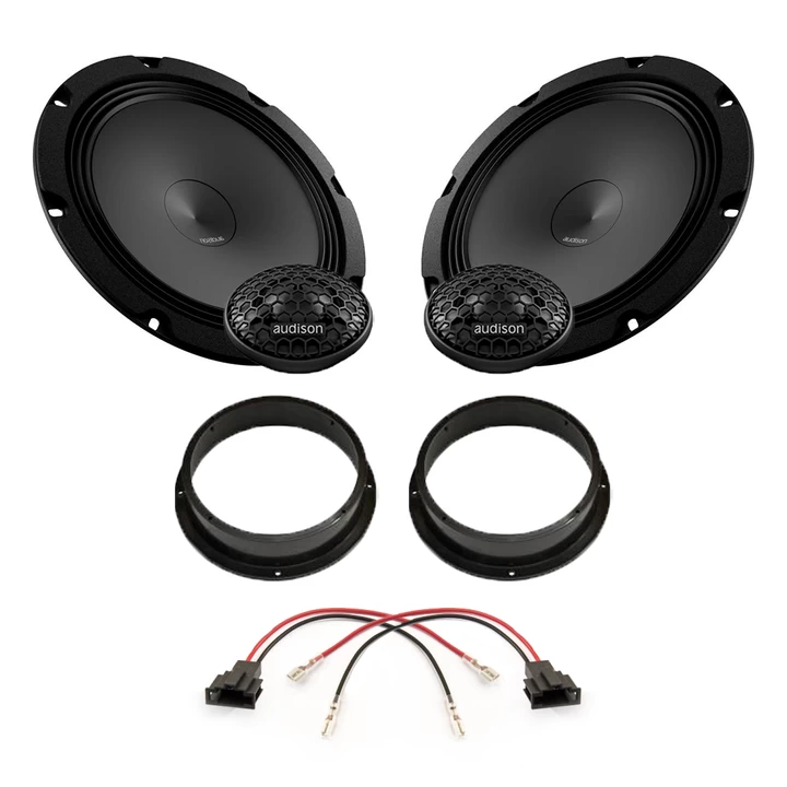 Pachet difuzoare auto Audison Prima dedicat usi fata Audi A1 2010-2018, RMS 100 W