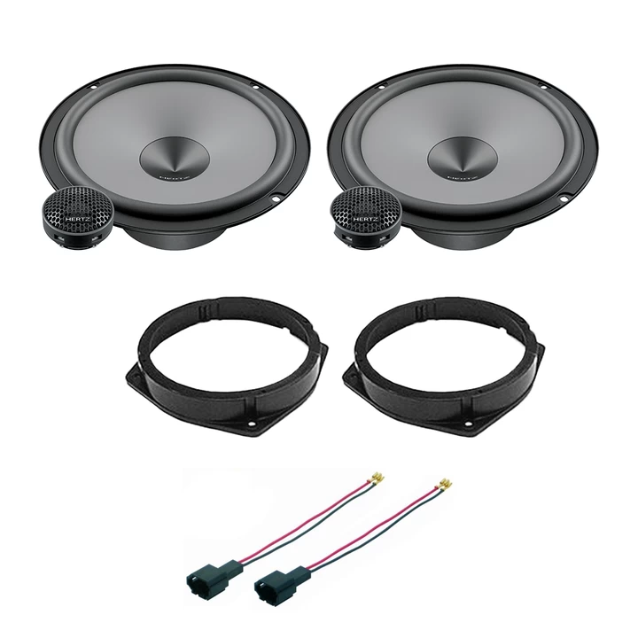 Pachet difuzoare auto Hertz Uno dedicat usi fata Alfa Romeo Brera, RMS 75 W
