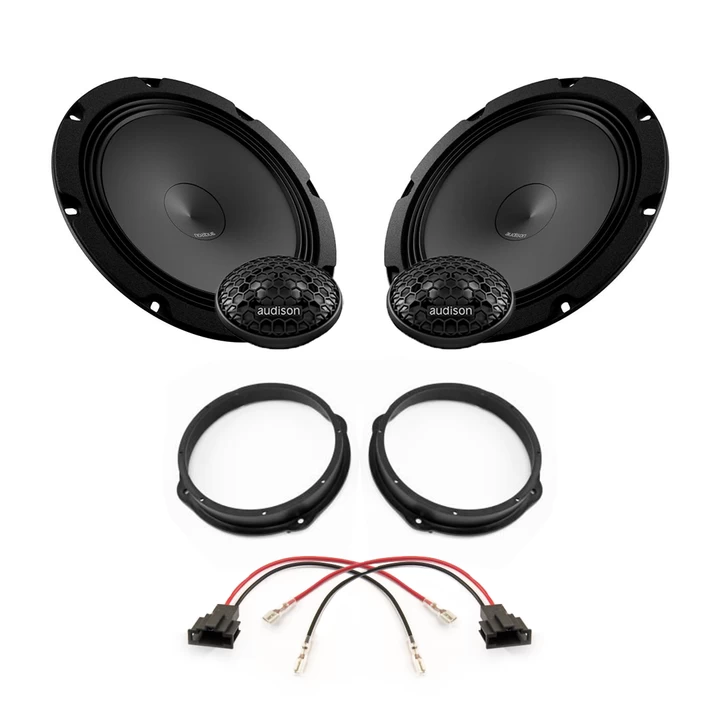 Pachet difuzoare auto Audison Prima dedicat usi fata Audi A3 2020-2022, RMS 100 W