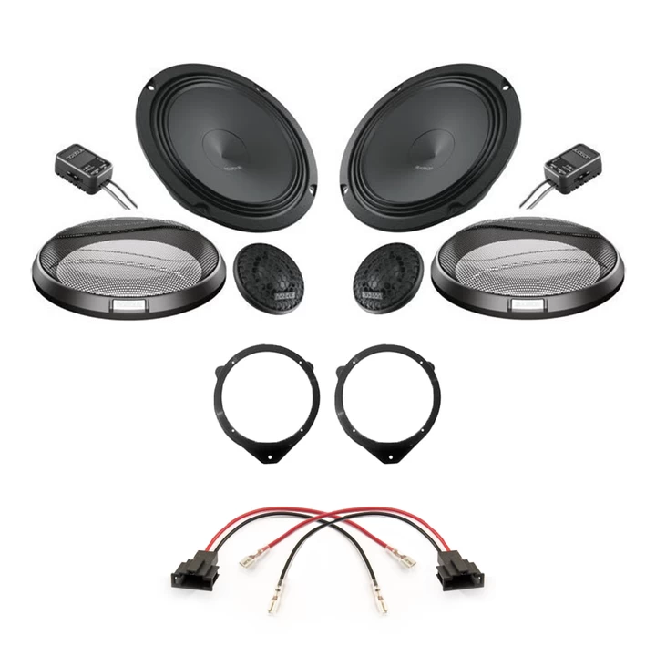 Pachet difuzoare auto Audison Prima dedicat usi fata Audi A4 2000-2005, RMS 100 W