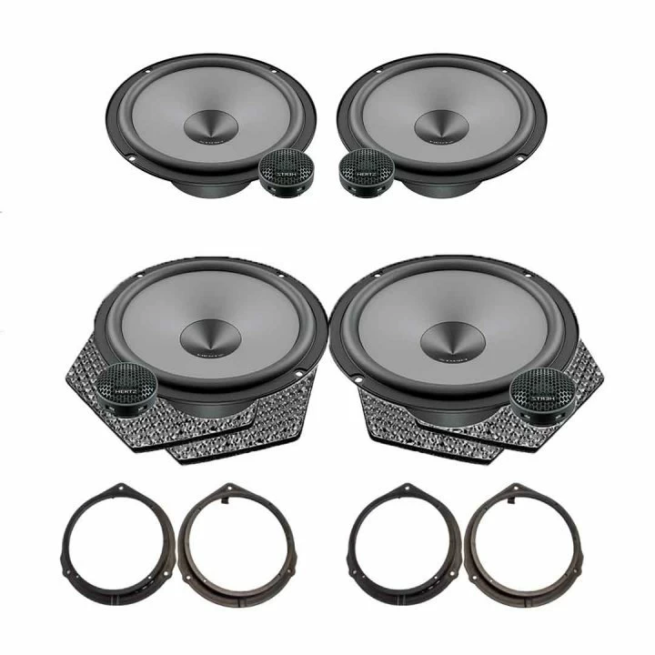 Pachet difuzoare auto Hertz Uno dedicat Mercedes GL 2006-2012, RMS 75W