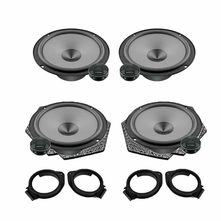 Pachet difuzoare auto Hertz Uno dedicat Opel Crossland 2017-, RMS 75W