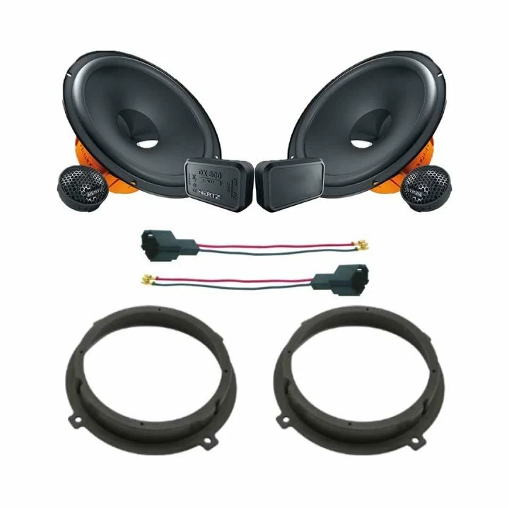 Pachet difuzoare auto Hertz Dieci dedicat usi fata Hyundai Elantra 2016-2020, RMS 80W