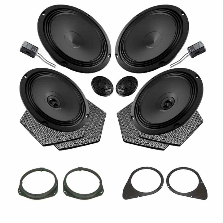 Pachet difuzoare auto Audison Prima dedicat Fiat 500 2010-, RMS 100W