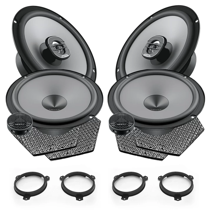 Pachet difuzoare auto Hertz Uno dedicat Toyota Hilux 2007-2015, RMS 75W