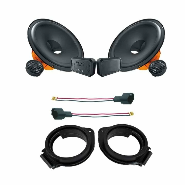 Pachet difuzoare auto Hertz Dieci dedicat usi spate Opel Crossland 2017-, RMS 80W