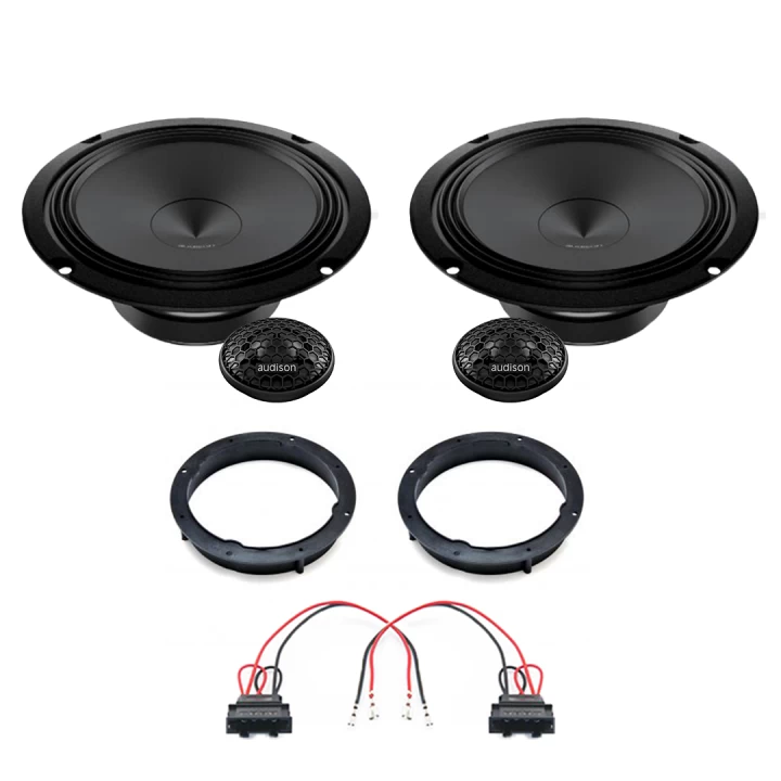 Pachet difuzoare auto Audison Prima dedicat usi fata Volkswagen Arteon 2017-, RMS 100W