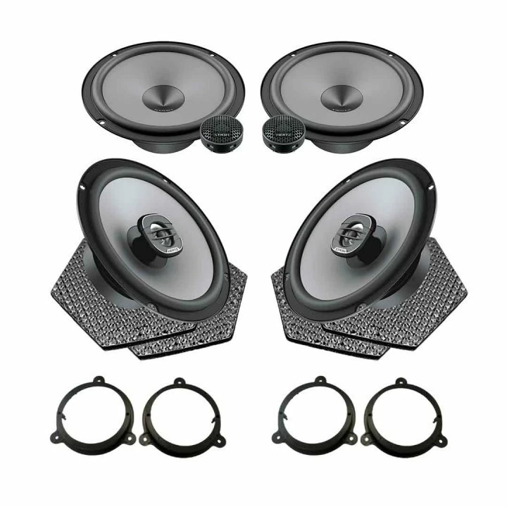 Pachet difuzoare auto Hertz Uno dedicat Nissan Leaf 2017-, RMS 75W