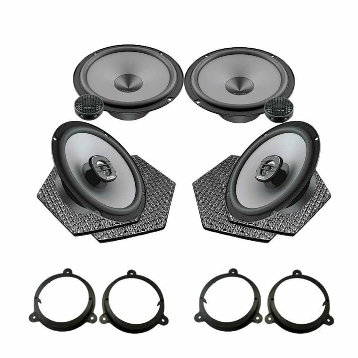 Pachet difuzoare auto Hertz Uno dedicat Renault Clio 2019-, RMS 75W