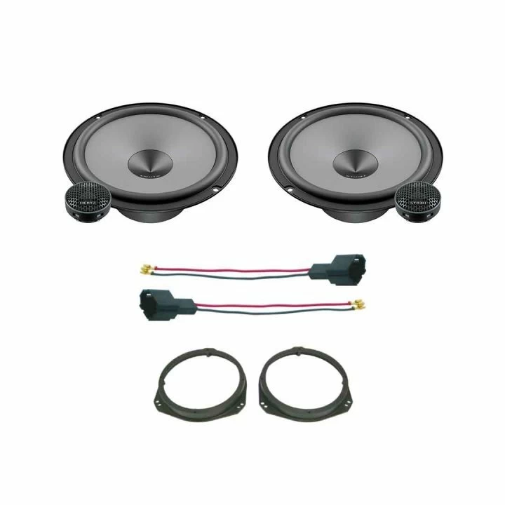 Pachet difuzoare auto Hertz Uno dedicat usi fata Opel Corsa E 2014-2019, RMS 75W