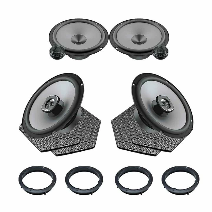 Pachet difuzoare auto Hertz Uno dedicat Seat Ibiza 2017-, RMS 75W