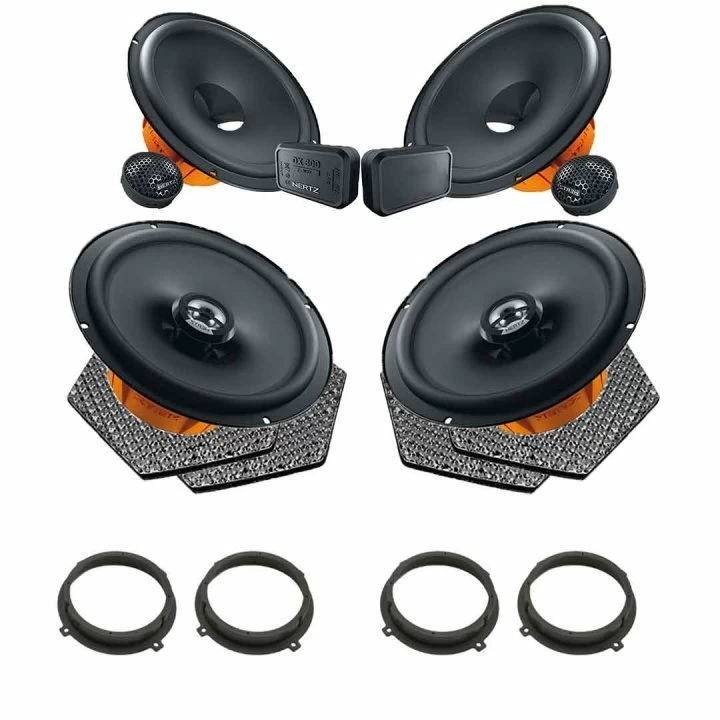 Pachet difuzoare auto Hertz Dieci dedicat Mazda 3 2014-2018, RMS 80W