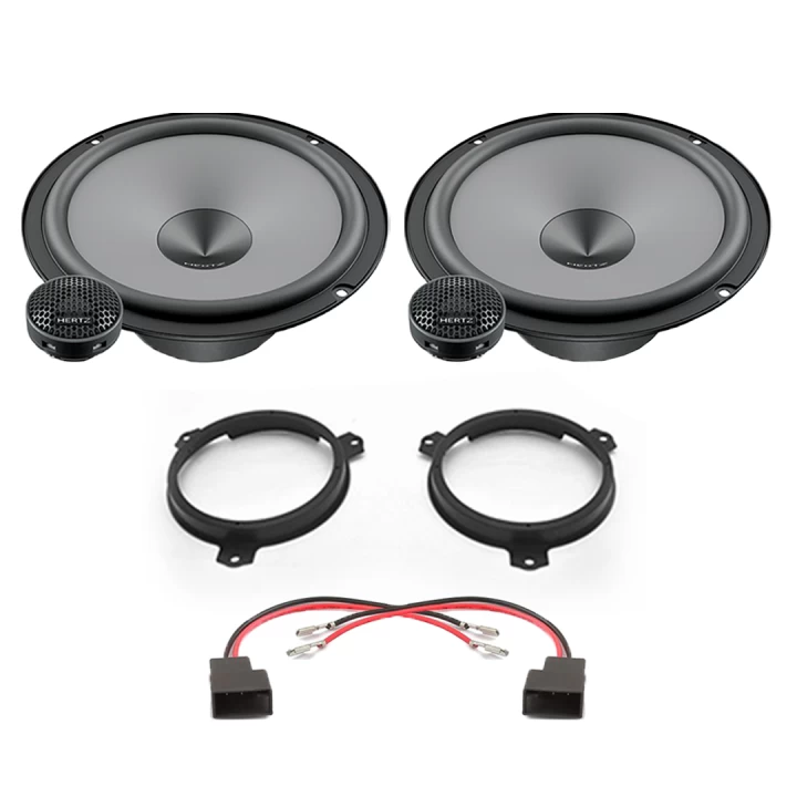 Pachet difuzoare auto Hertz Uno dedicat usi fata Toyota Corolla 2012-2018, RMS 75W