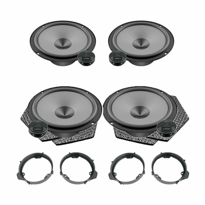 Pachet difuzoare auto Hertz Uno dedicat Mercedes A Class 2012-2018, RMS 75W