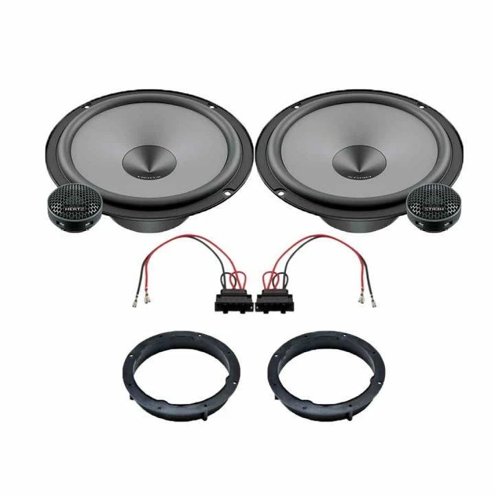 Pachet difuzoare auto Hertz Uno dedicat usi fata Seat Toledo 2012-2018, RMS 75W
