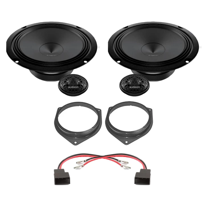 Pachet difuzoare auto Audison Prima dedicat usi fata Toyota Rav 4 2005-2013, RMS 100W