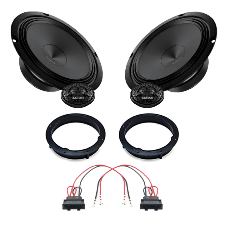 Pachet difuzoare auto Audison Prima dedicat usi fata Skoda Kamiq 2018-, RMS 100W