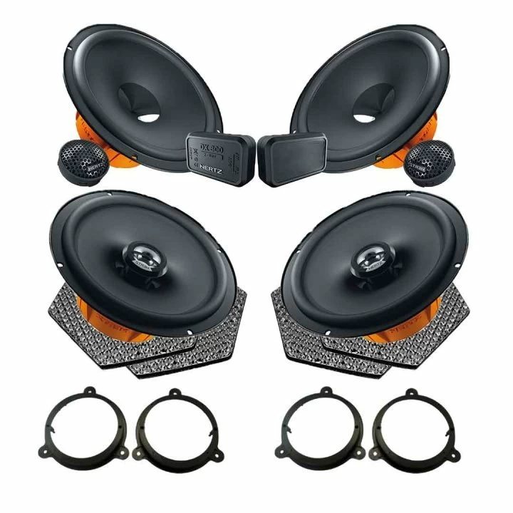 Pachet difuzoare auto Hertz Dieci dedicat Nissan Juke 2010-, RMS 80W