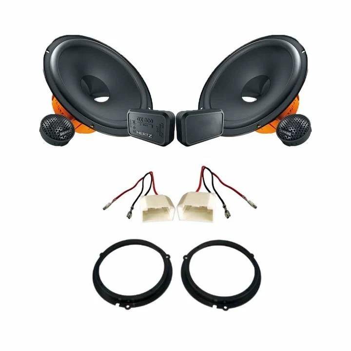 Pachet difuzoare auto Hertz Dieci dedicat usi fata Ford Fiesta 2017-, RMS 80W