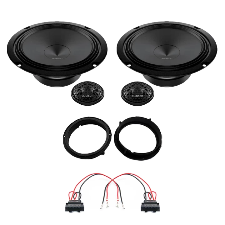 Pachet difuzoare auto Audison Prima dedicat usi fata Volkswagen Golf 8 2020-, RMS 100W