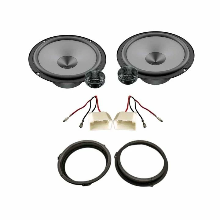 Pachet difuzoare auto Hertz Uno dedicat usi fata Ford Eco Sport 2013-, RMS 75W