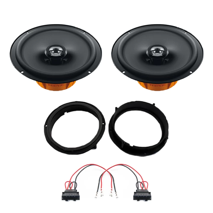 Pachet difuzoare auto Hertz Dieci dedicat usi fata Volkswagen T-Cross 2019-, RMS 80W
