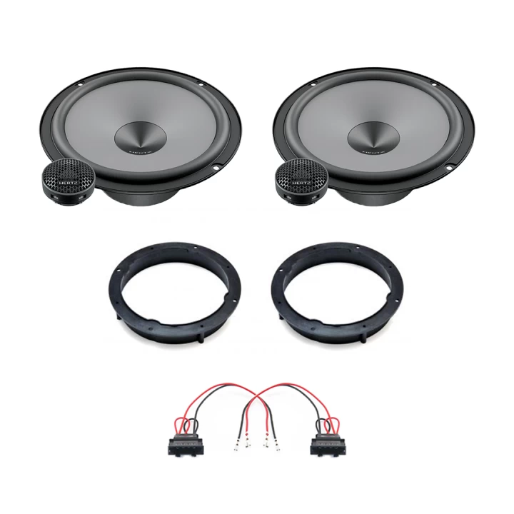 Pachet difuzoare auto Hertz Uno dedicat usi fata Volkswagen Beetle 2011-2018, RMS 75W