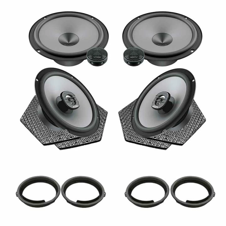 Pachet difuzoare auto Hertz Uno dedicat Ford B-Max 2012-2017, RMS 75W