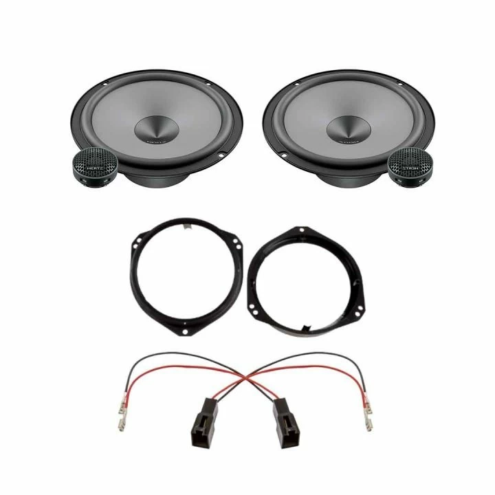 Pachet difuzoare auto Hertz Uno dedicat usi fata Fiat Bravo 2007-2014, RMS 75W