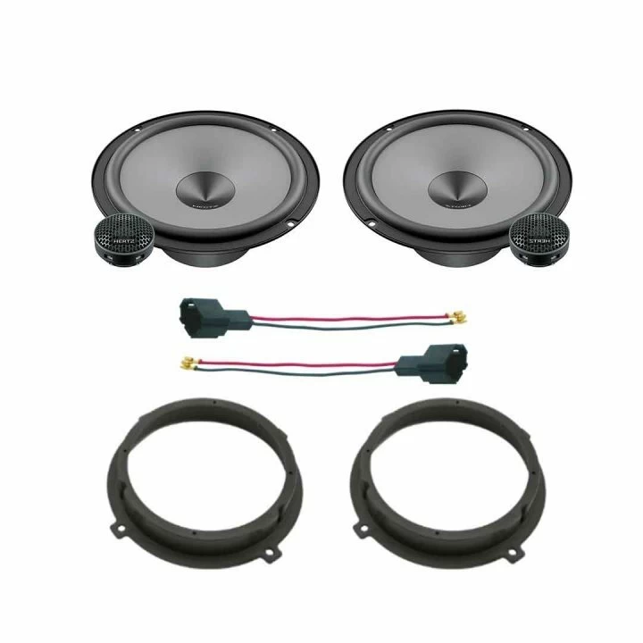 Pachet difuzoare auto Hertz Uno dedicat usi fata Hyundai Accent 2018-, RMS 75W