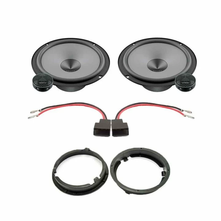 Pachet difuzoare auto Hertz Uno dedicat usi fata Mitsubishi L200 2015-, RMS 75W