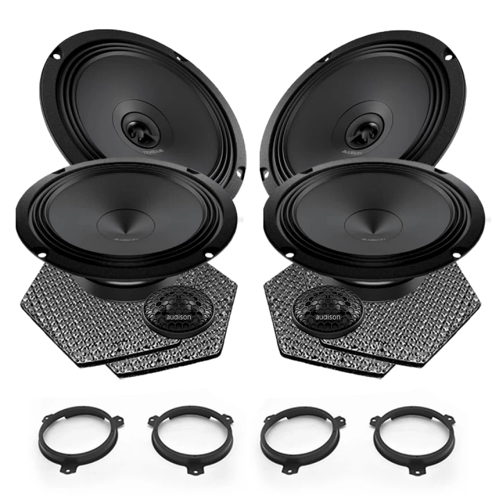 Pachet difuzoare auto Audison Prima dedicat Toyota CH-R 2016-, RMS 100W