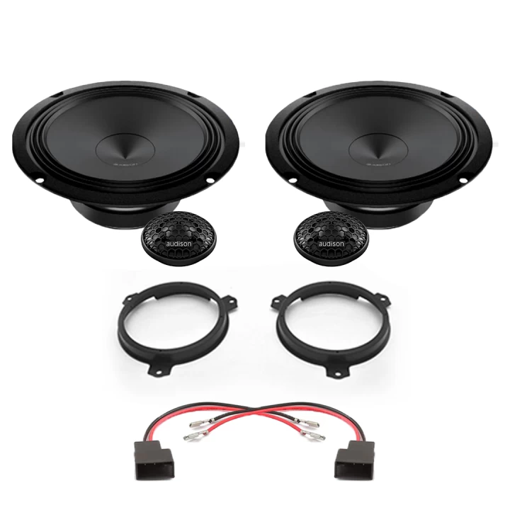 Pachet difuzoare auto Audison Prima dedicat usi fata Toyota Hilux 2007-2015, RMS 100W