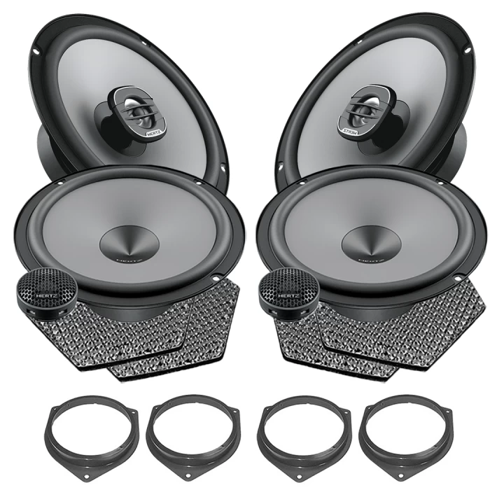 Pachet difuzoare auto Hertz Uno dedicat Toyota Avensis 2003-2009, RMS 75W