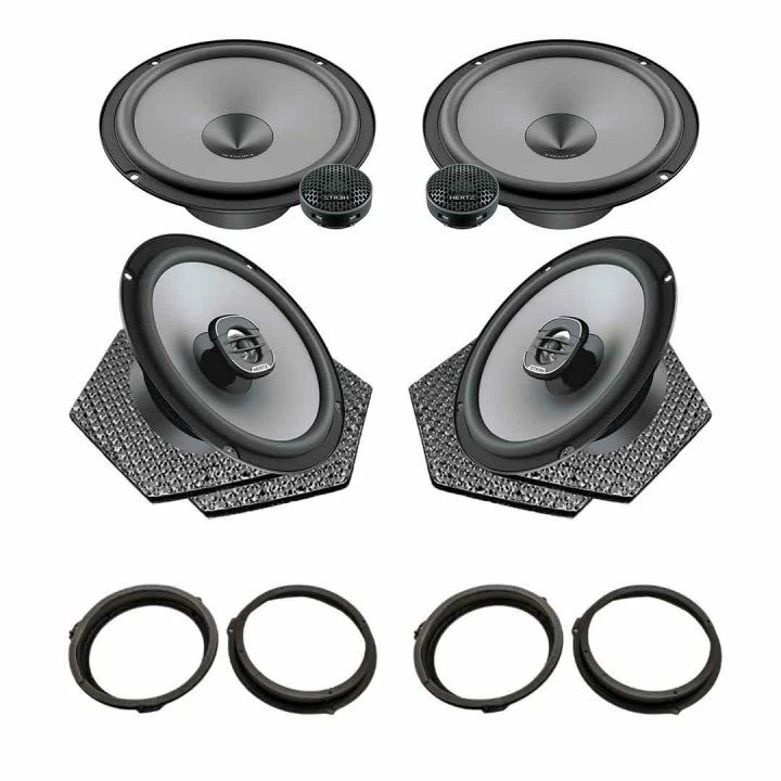 Pachet difuzoare auto Hertz Uno dedicat Ford Focus C-Max 2010-2019, RMS 75W