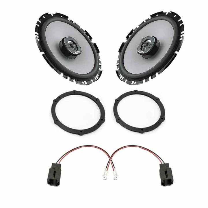 Pachet difuzoare auto Hertz Uno dedicat usi spate Citroen C4 2004-2010, RMS 50W