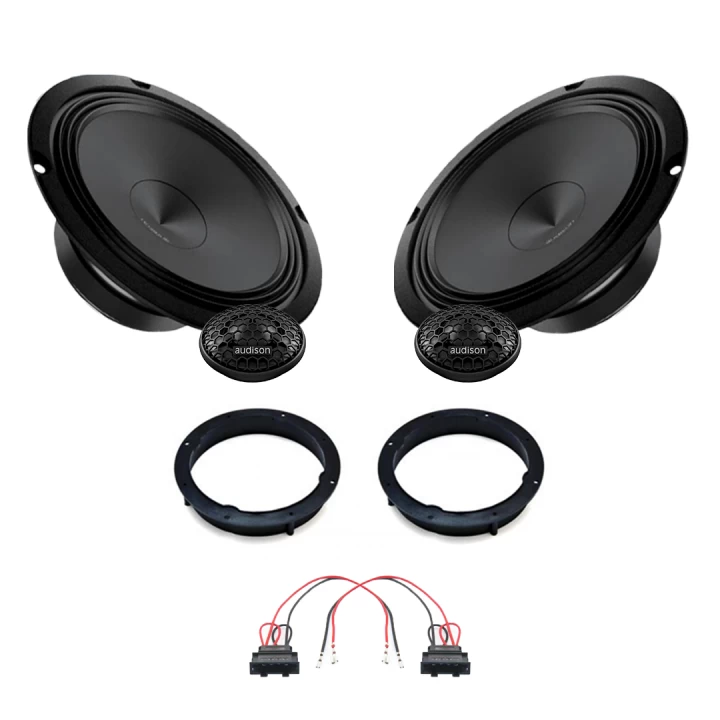 Pachet difuzoare auto Audison Prima dedicat usi spate Skoda Octavia 2019-, RMS 100W