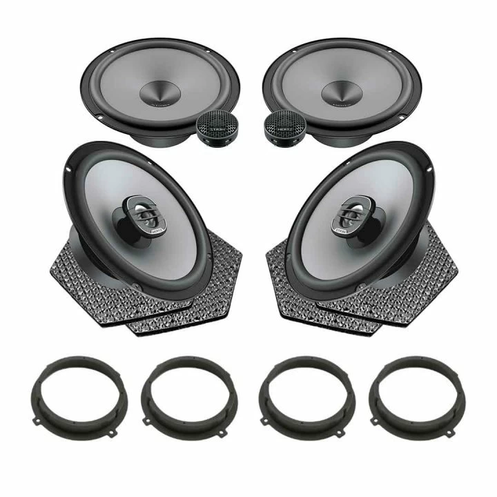 Pachet difuzoare auto Hertz Uno dedicat Hyundai Elantra 2010-2015, RMS 75W