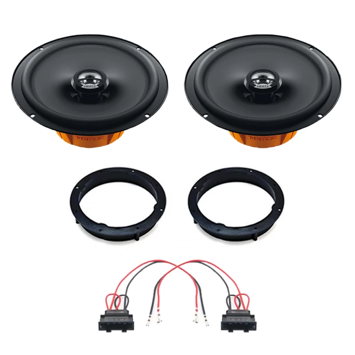 Pachet difuzoare auto Hertz Dieci dedicat usi spate Skoda Rapid 2012-, RMS 60W