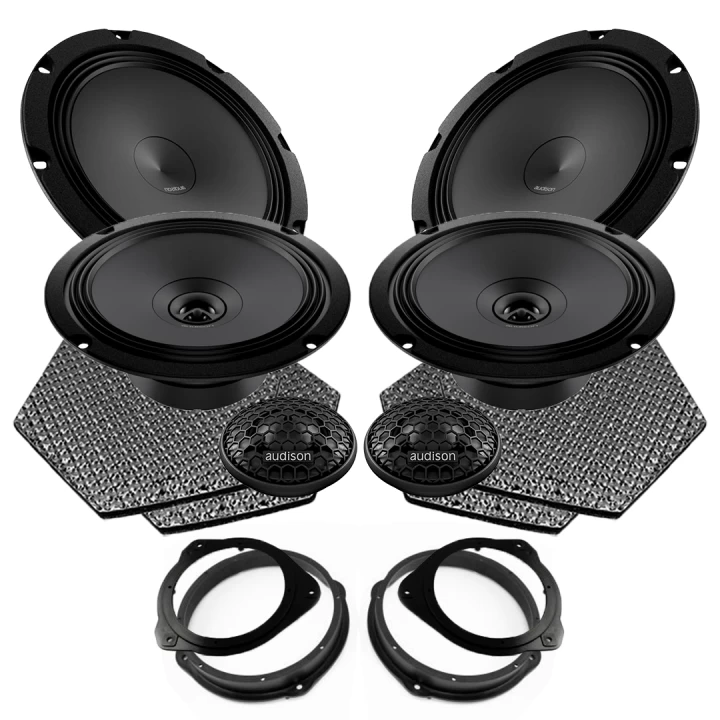 Pachet difuzoare auto Audison Prima dedicat Audi A3 Coupe 2013-2020 , RMS 100 W