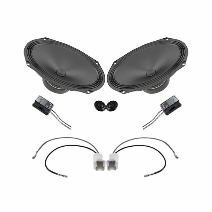 Pachet difuzoare auto Audison Prima dedicat usi fata Nissan Patfinder 2012-2016, RMS 100W