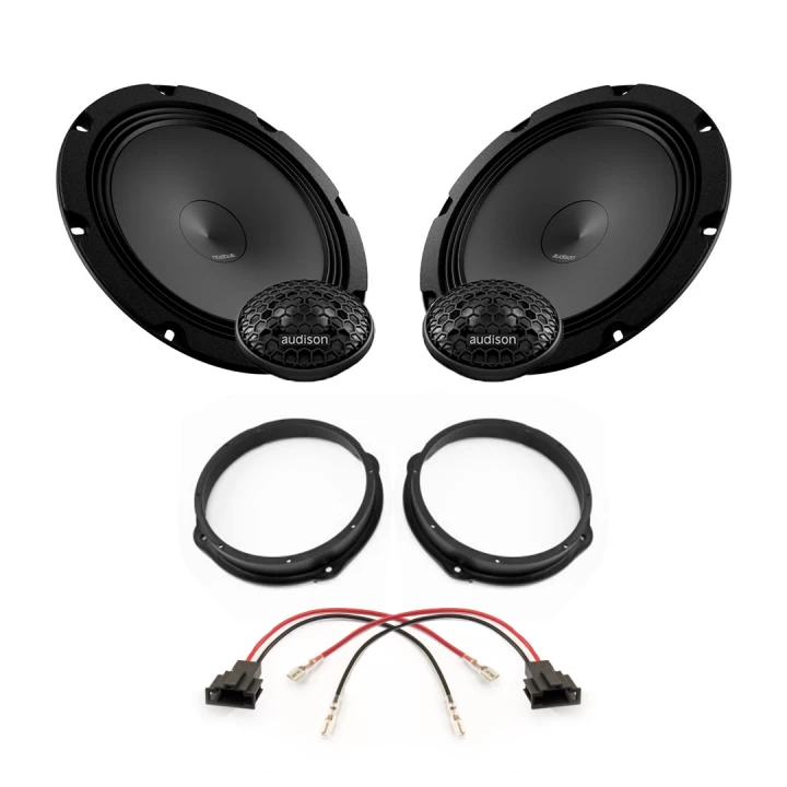 Pachet difuzoare auto Audison Prima dedicat usi fata Audi A3 Coupe 2013-2020, RMS 100 W