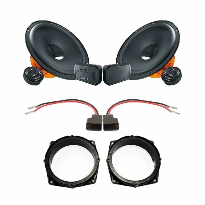 Pachet difuzoare auto Hertz Dieci dedicat usi fata Mitsubishi Colt 2004-2012, RMS 60W