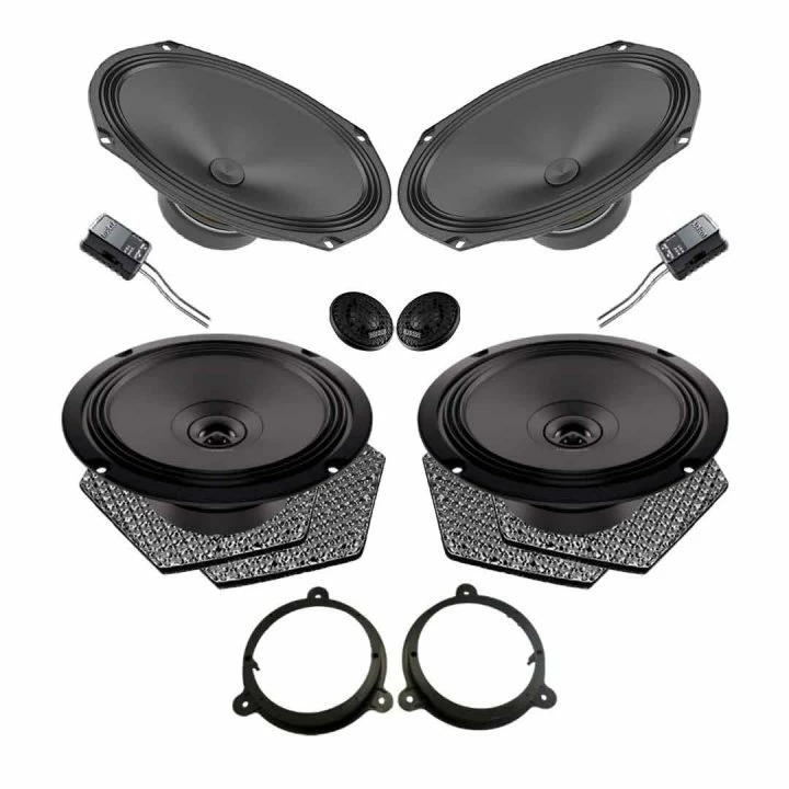 Pachet difuzoare auto Audison Prima dedicat Nissan Patfinder 2012-2021, RMS 100W