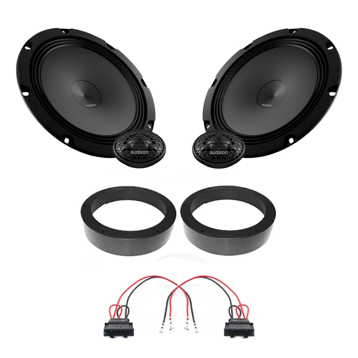 Pachet difuzoare auto Audison Prima dedicat usi fata Volkswagen Passat B8 2014-, RMS 100W, 200mm