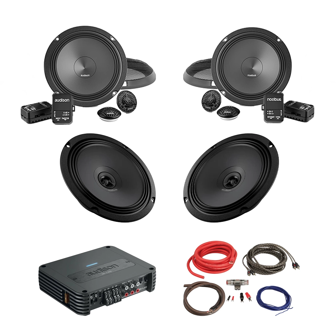 Pachet Difuzoare Auto cu amplificator Volvo XC60 2008-2017 Audison Prima 560 W