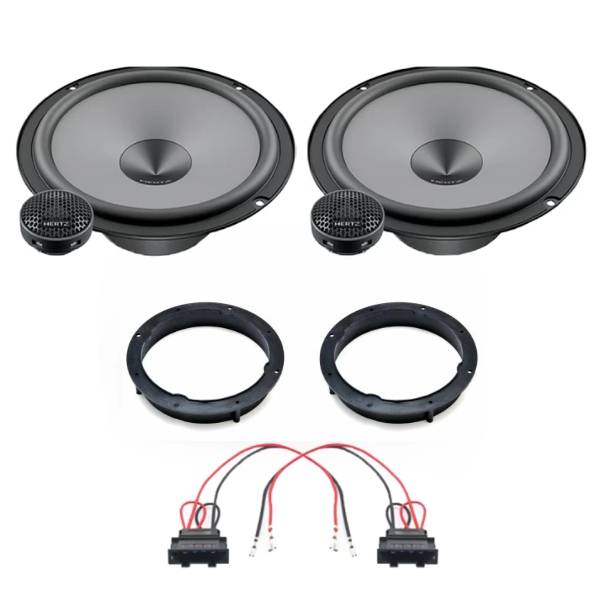Pachet difuzoare auto Hertz Uno dedicat usi fata Skoda Rapid 2012-, RMS 75W