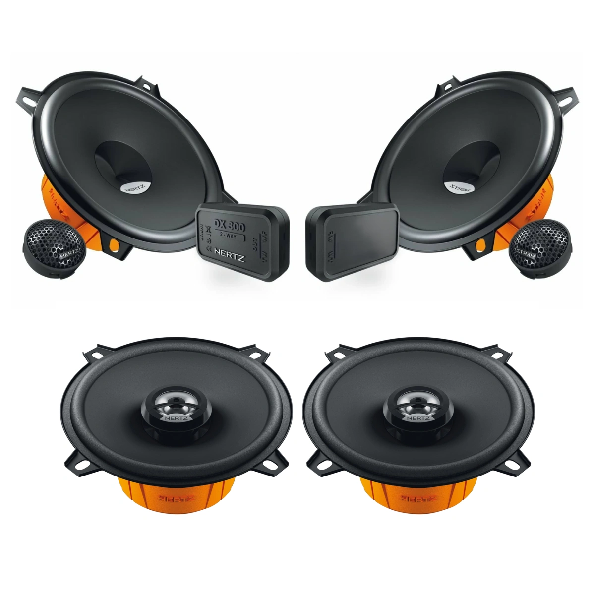 Pachet difuzoare auto Suzuki Wagon R 2012-2023 Hertz Dieci 60 W