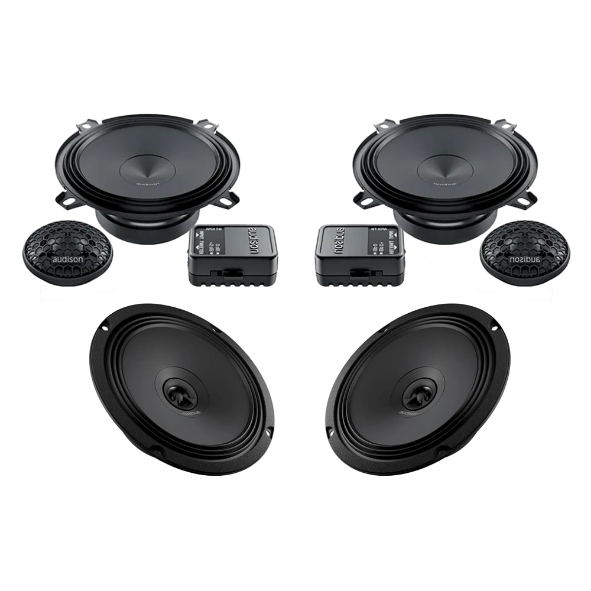 Pachet difuzoare auto Fiat Qubo 2008-2020 Audison Prima 75 W