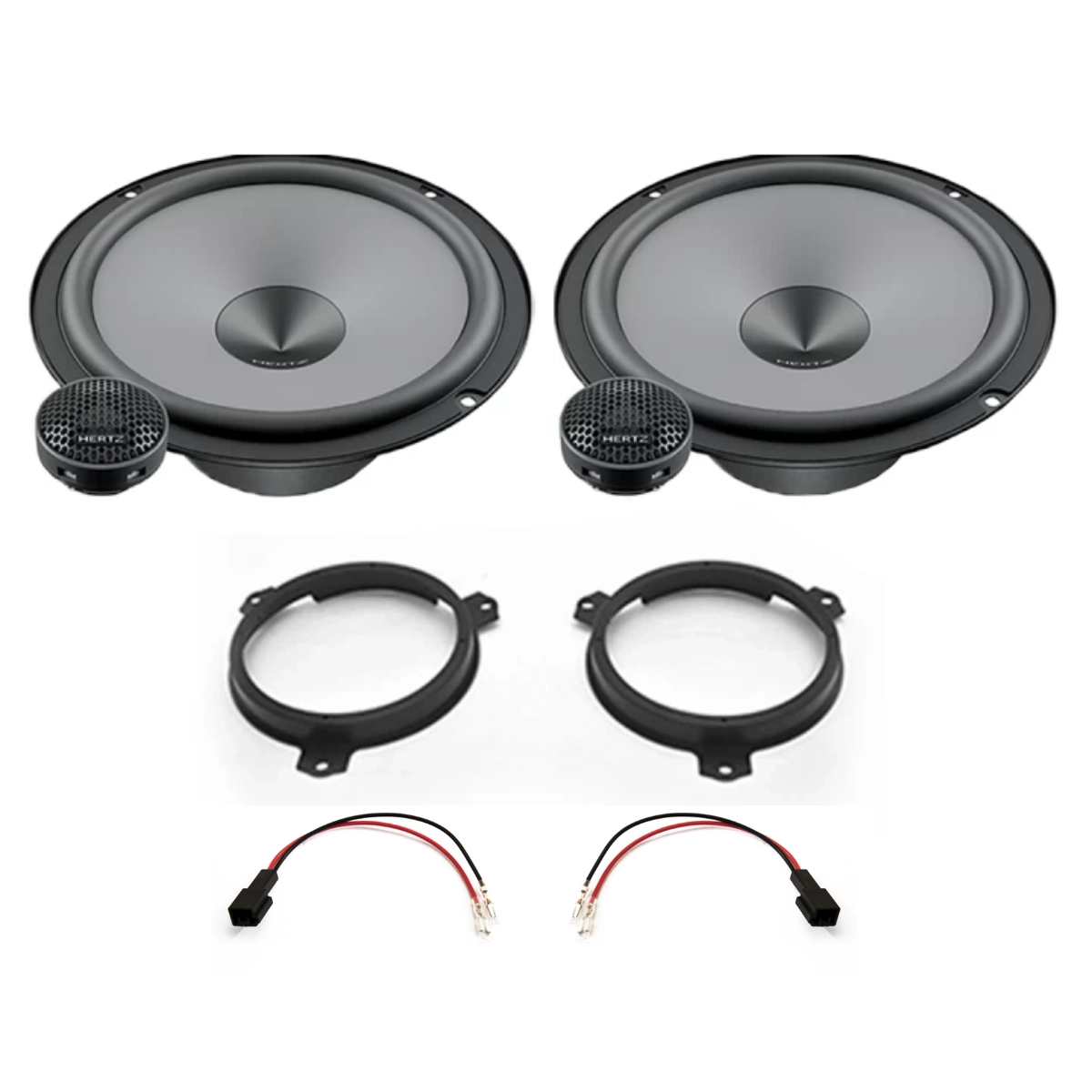 Pachet difuzoare auto Hertz Uno dedicat usi fata Toyota Yaris Cross 2020-, RMS 75W